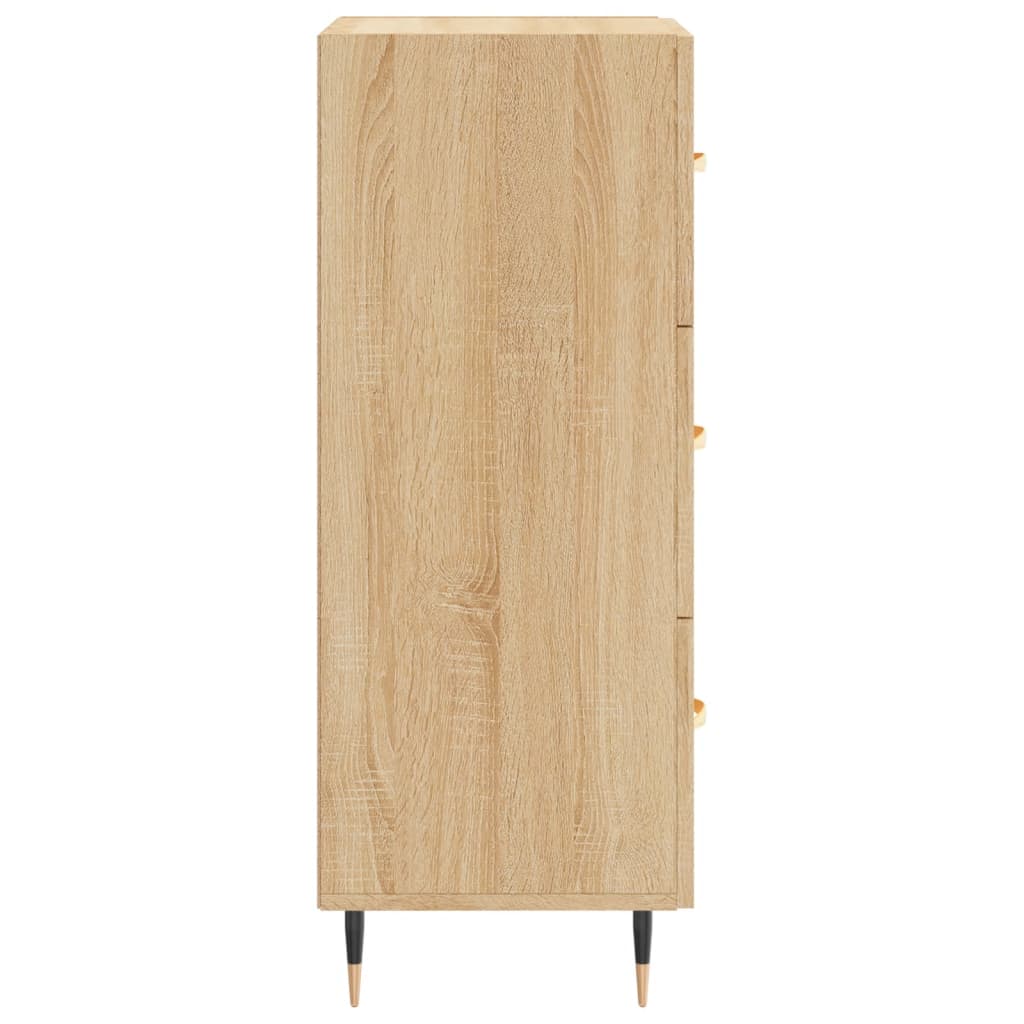 Ντουλάπι Sonoma Δρυς 34,5x34x90 εκ. από Επεξεργασμένο Ξύλο