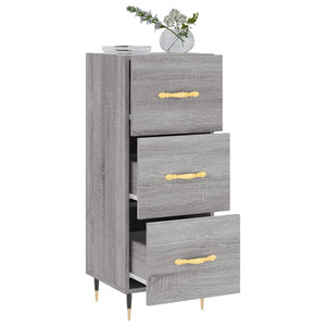 Ντουλάπι Γκρι Sonoma 34,5x34x90 εκ. από Επεξεργασμένο Ξύλο