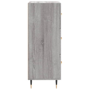 Ντουλάπι Γκρι Sonoma 34,5x34x90 εκ. από Επεξεργασμένο Ξύλο