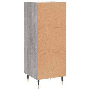 Ντουλάπι Γκρι Sonoma 34,5x34x90 εκ. από Επεξεργασμένο Ξύλο