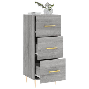 Ντουλάπι Γκρι Sonoma 34,5x34x90 εκ. από Επεξεργασμένο Ξύλο