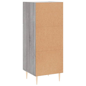 Ντουλάπι Γκρι Sonoma 34,5x34x90 εκ. από Επεξεργασμένο Ξύλο