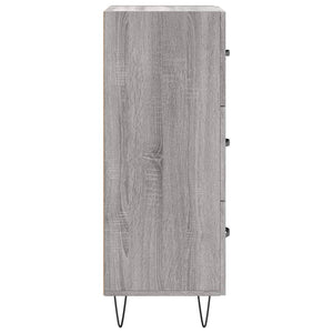 Ντουλάπι Γκρι Sonoma 34,5x34x90 εκ. από Επεξεργασμένο Ξύλο