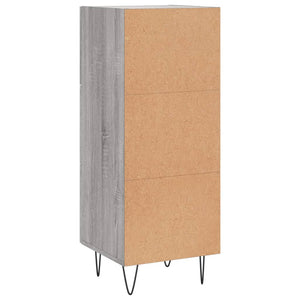 Ντουλάπι Γκρι Sonoma 34,5x34x90 εκ. από Επεξεργασμένο Ξύλο