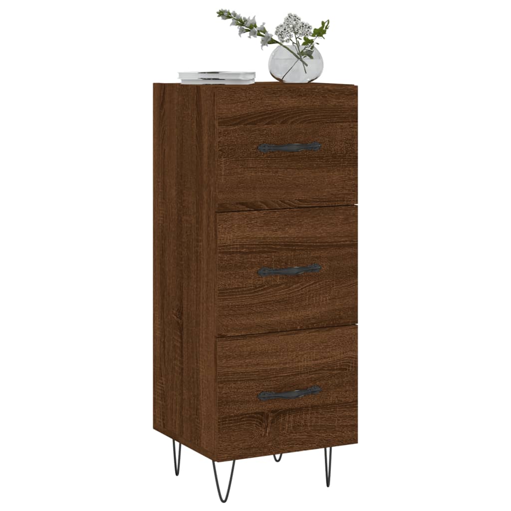 Ντουλάπι Καφέ Δρυς 34,5 x 34 x 90 εκ. Επεξεργασμένο Ξύλο