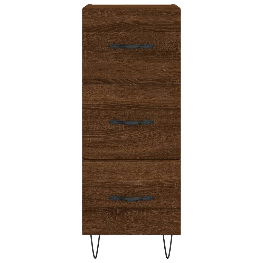 Ντουλάπι Καφέ Δρυς 34,5 x 34 x 90 εκ. Επεξεργασμένο Ξύλο