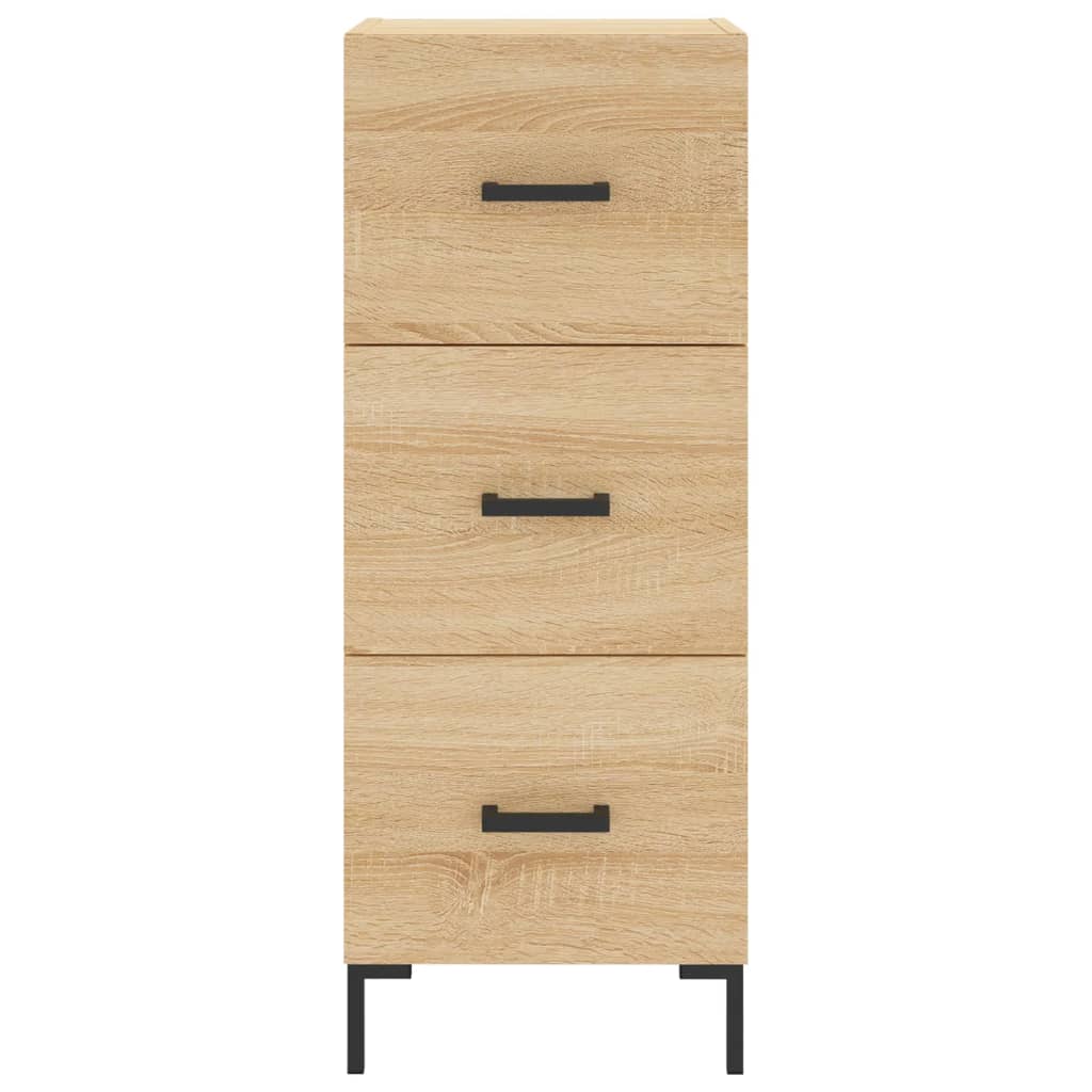 Ντουλάπι Sonoma Δρυς 34,5x34x90 εκ. από Επεξεργασμένο Ξύλο