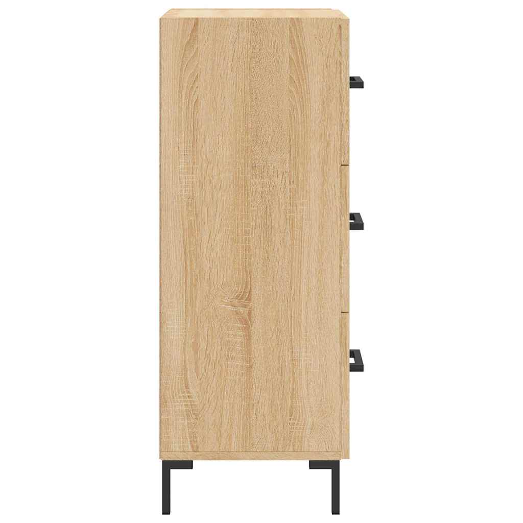Ντουλάπι Sonoma Δρυς 34,5x34x90 εκ. από Επεξεργασμένο Ξύλο
