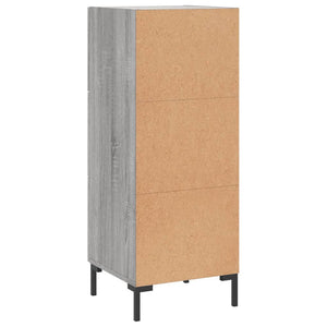 Ντουλάπι Γκρι Sonoma 34,5x34x90 εκ. από Επεξεργασμένο Ξύλο - Pakobazaar