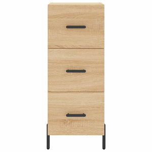 Ντουλάπι Sonoma Δρυς 34,5x34x90 εκ. από Επεξεργασμένο Ξύλο - Pakobazaar