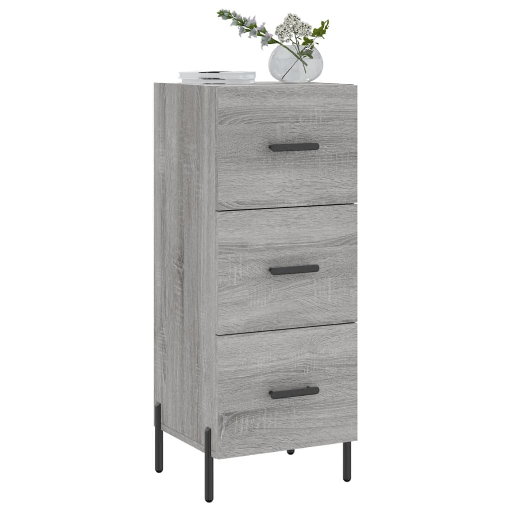 Ντουλάπι Γκρι Sonoma 34,5x34x90 εκ. από Επεξεργασμένο Ξύλο