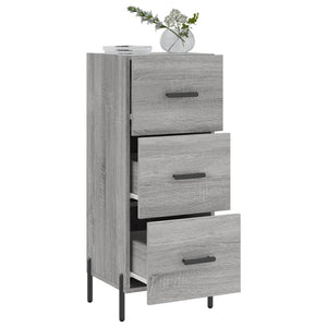 Ντουλάπι Γκρι Sonoma 34,5x34x90 εκ. από Επεξεργασμένο Ξύλο