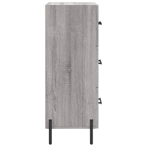 Ντουλάπι Γκρι Sonoma 34,5x34x90 εκ. από Επεξεργασμένο Ξύλο