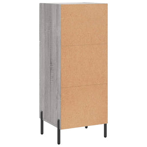 Ντουλάπι Γκρι Sonoma 34,5x34x90 εκ. από Επεξεργασμένο Ξύλο