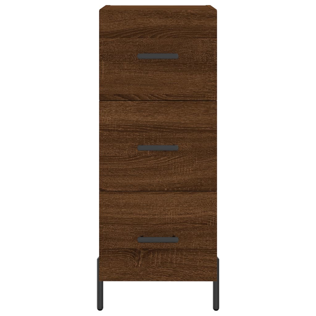 Ντουλάπι Καφέ Δρυς 34,5 x 34 x 90 εκ. Επεξεργασμένο Ξύλο