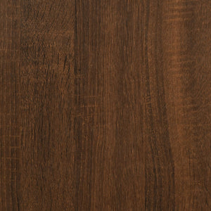 Ντουλάπι Καφέ Δρυς 34,5 x 34 x 90 εκ. Επεξεργασμένο Ξύλο