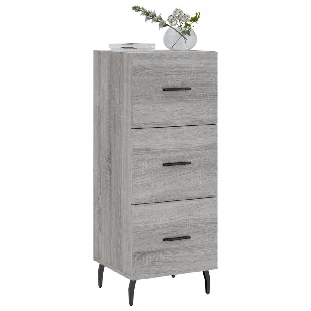 Ντουλάπι Γκρι Sonoma 34,5x34x90 εκ. από Επεξεργασμένο Ξύλο