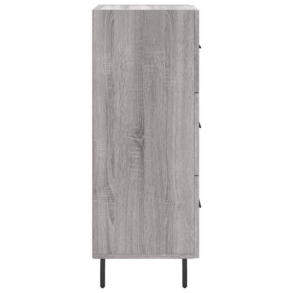 Ντουλάπι Γκρι Sonoma 34,5x34x90 εκ. από Επεξεργασμένο Ξύλο