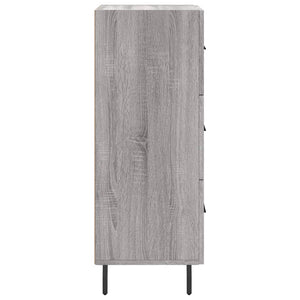 Ντουλάπι Γκρι Sonoma 34,5x34x90 εκ. από Επεξεργασμένο Ξύλο