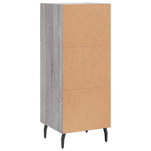 Ντουλάπι Γκρι Sonoma 34,5x34x90 εκ. από Επεξεργασμένο Ξύλο