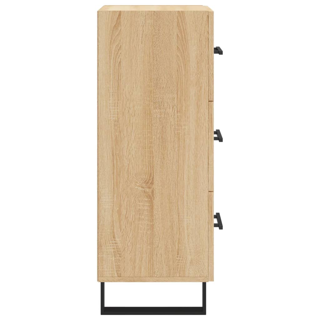 Ντουλάπι Sonoma Δρυς 34,5x34x90 εκ. από Επεξεργασμένο Ξύλο