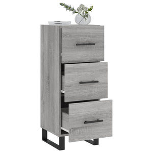 Ντουλάπι Γκρι Sonoma 34,5x34x90 εκ. από Επεξεργασμένο Ξύλο
