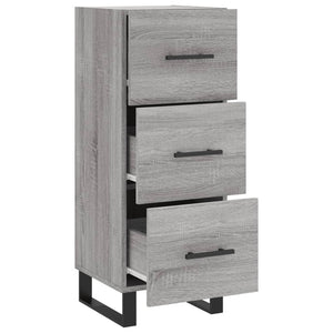 Ντουλάπι Γκρι Sonoma 34,5x34x90 εκ. από Επεξεργασμένο Ξύλο