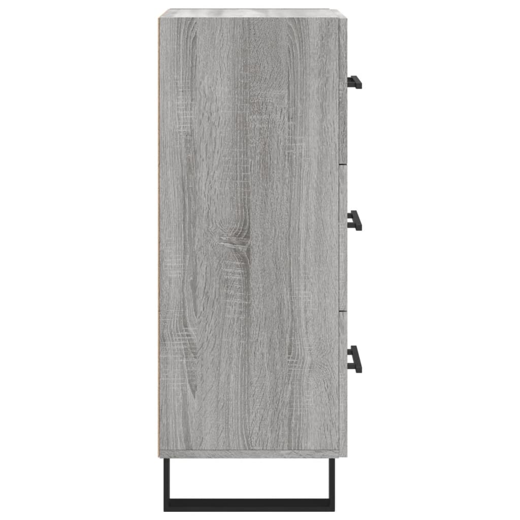 Ντουλάπι Γκρι Sonoma 34,5x34x90 εκ. από Επεξεργασμένο Ξύλο
