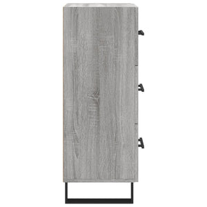 Ντουλάπι Γκρι Sonoma 34,5x34x90 εκ. από Επεξεργασμένο Ξύλο