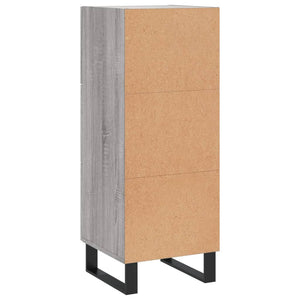 Ντουλάπι Γκρι Sonoma 34,5x34x90 εκ. από Επεξεργασμένο Ξύλο