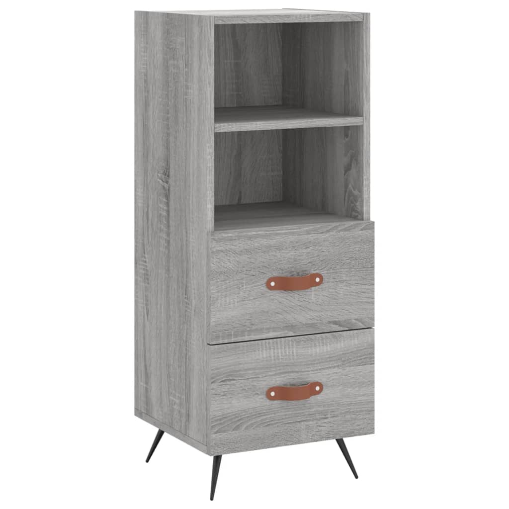 Ντουλάπι Γκρι Sonoma 34,5x34x90 εκ. από Επεξεργασμένο Ξύλο