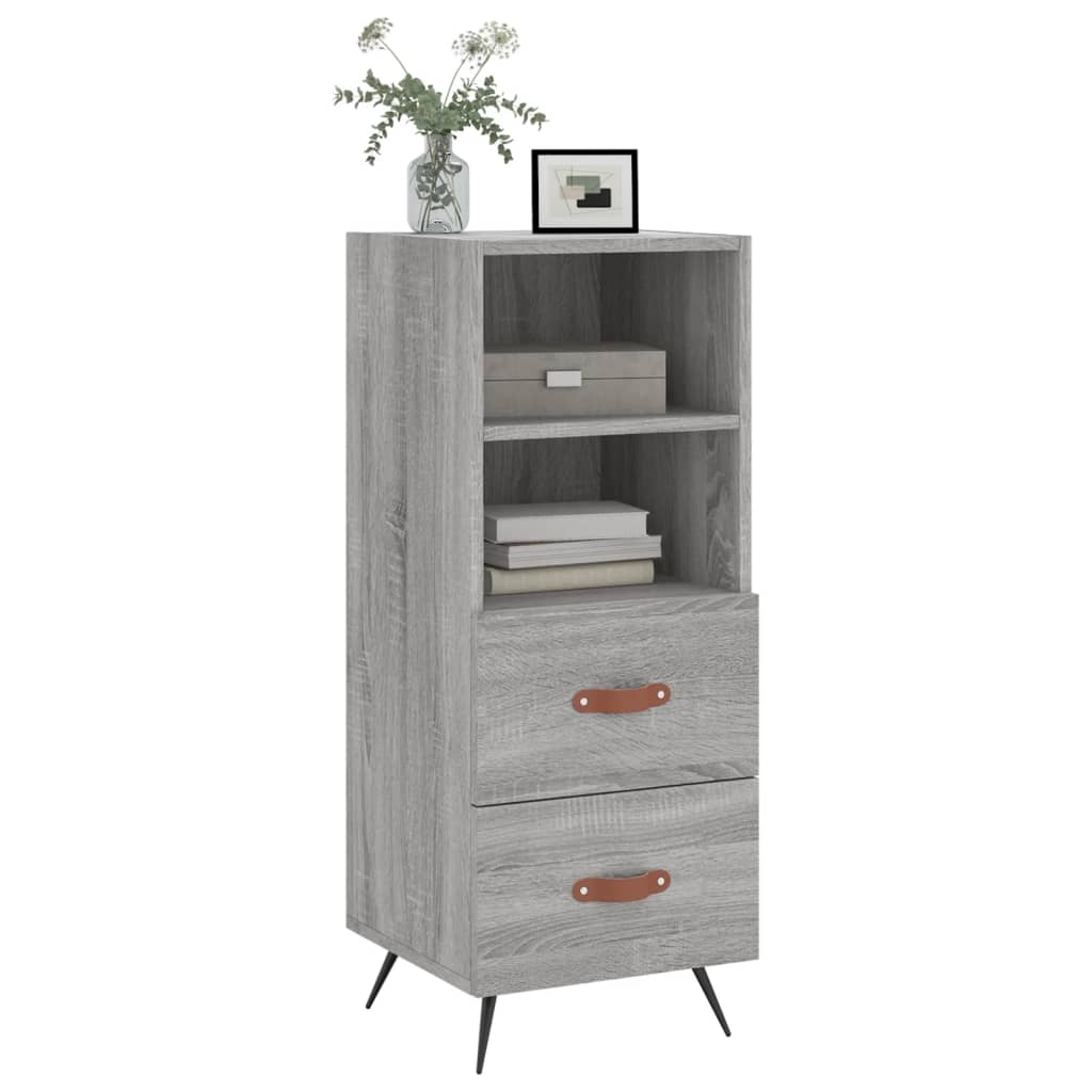 Ντουλάπι Γκρι Sonoma 34,5x34x90 εκ. από Επεξεργασμένο Ξύλο
