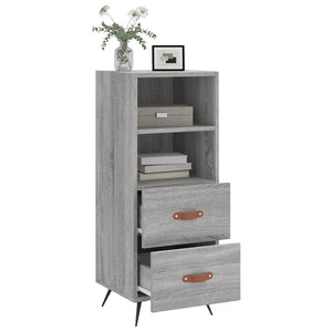 Ντουλάπι Γκρι Sonoma 34,5x34x90 εκ. από Επεξεργασμένο Ξύλο