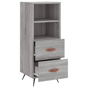 Ντουλάπι Γκρι Sonoma 34,5x34x90 εκ. από Επεξεργασμένο Ξύλο