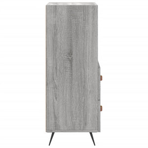 Ντουλάπι Γκρι Sonoma 34,5x34x90 εκ. από Επεξεργασμένο Ξύλο