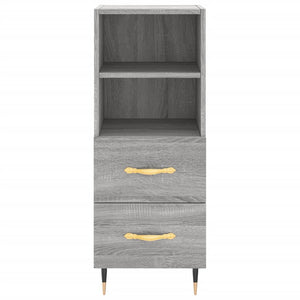 Ντουλάπι Γκρι Sonoma 34,5x34x90 εκ. από Επεξεργασμένο Ξύλο