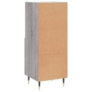 Ντουλάπι Γκρι Sonoma 34,5x34x90 εκ. από Επεξεργασμένο Ξύλο