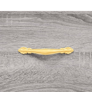 Ντουλάπι Γκρι Sonoma 34,5x34x90 εκ. από Επεξεργασμένο Ξύλο