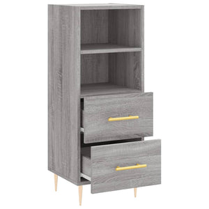 Ντουλάπι Γκρι Sonoma 34,5x34x90 εκ. από Επεξεργασμένο Ξύλο