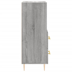 Ντουλάπι Γκρι Sonoma 34,5x34x90 εκ. από Επεξεργασμένο Ξύλο