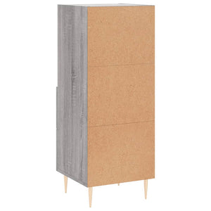 Ντουλάπι Γκρι Sonoma 34,5x34x90 εκ. από Επεξεργασμένο Ξύλο