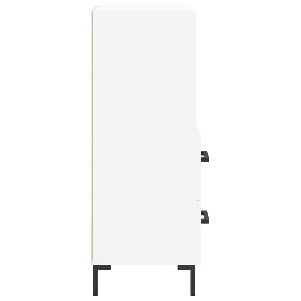 Ντουλάπι Λευκό 34,5 x 34 x 90 εκ. από Επεξεργασμένο Ξύλο - Pakobazaar