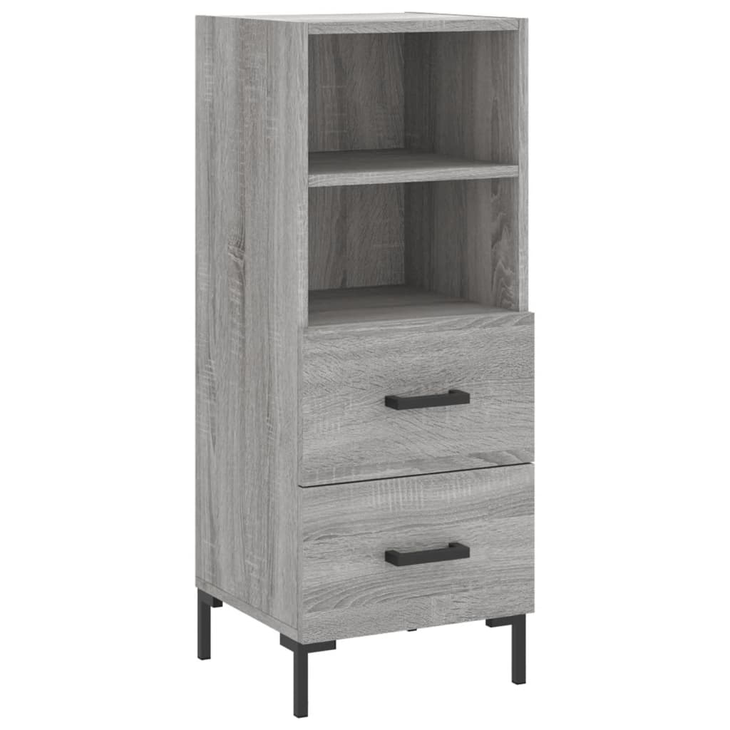 Ντουλάπι Γκρι Sonoma 34,5x34x90 εκ. από Επεξεργασμένο Ξύλο