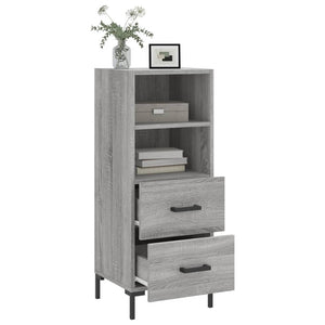Ντουλάπι Γκρι Sonoma 34,5x34x90 εκ. από Επεξεργασμένο Ξύλο