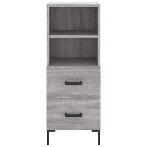 Ντουλάπι Γκρι Sonoma 34,5x34x90 εκ. από Επεξεργασμένο Ξύλο