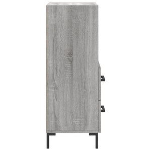 Ντουλάπι Γκρι Sonoma 34,5x34x90 εκ. από Επεξεργασμένο Ξύλο