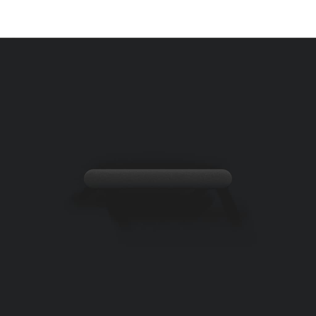 Ντουλάπι Μαύρο 34,5 x 34 x 90 εκ. από Επεξεργασμένο Ξύλο - Pakobazaar