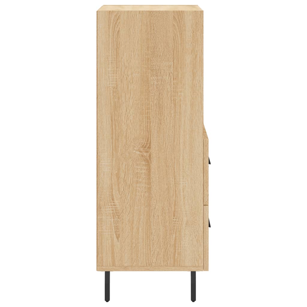 Ντουλάπι Sonoma Δρυς 34,5x34x90 εκ. από Επεξεργασμένο Ξύλο
