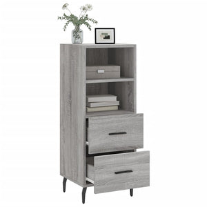 Ντουλάπι Γκρι Sonoma 34,5x34x90 εκ. από Επεξεργασμένο Ξύλο