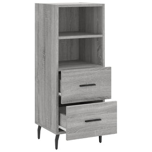 Ντουλάπι Γκρι Sonoma 34,5x34x90 εκ. από Επεξεργασμένο Ξύλο